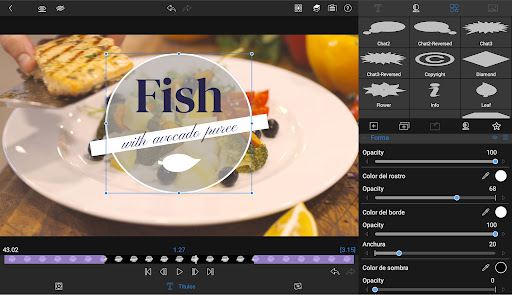 Captura de pantalla de LumaFusion:Editor de vídeo pro