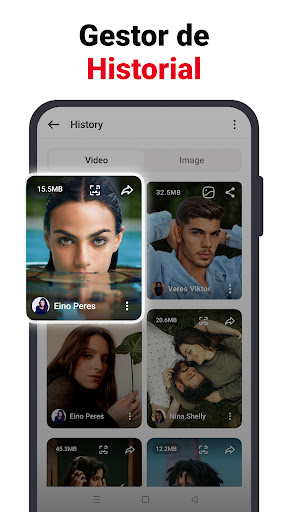 Captura de pantalla de Descargador de Pinterest