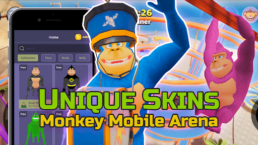 Captura de pantalla de Gorilla Skins for Monkey Arena
