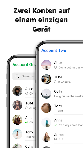 Direktchat & Nachrichten Screenshot