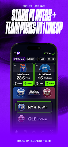 Captura de pantalla de PrizePicks - Sports Picks