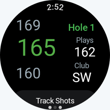 Captura de pantalla de Golf GPS SwingU