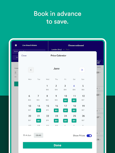Trainline: Train travel Europe screenshot
