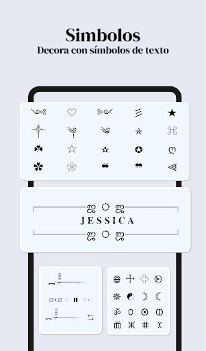 Captura de pantalla de Letras Bonitas - Fuentes Cool