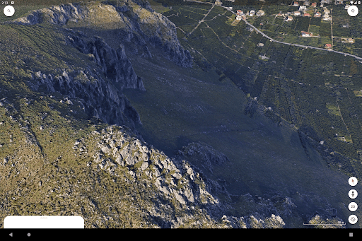 Captura de pantalla de Google Earth
