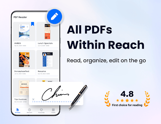 PDF Reader - PDF Editor screenshot