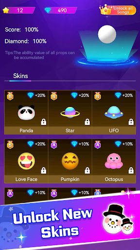 Captura de pantalla de Music Hop: EDM Rush