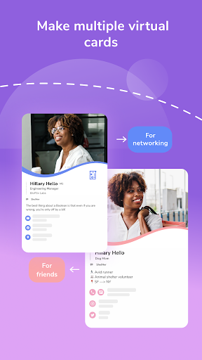 Captura de pantalla de Tarjeta de Visita de HiHello