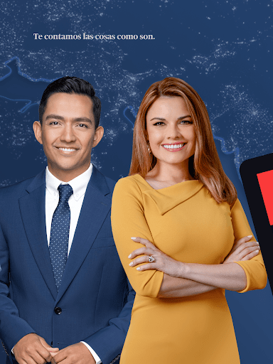 Captura de pantalla de Noticias Telemundo