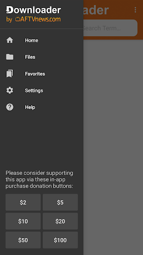 Captura de pantalla de Downloader by AFTVnews