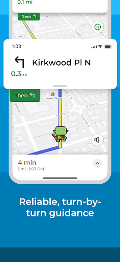 Captura de pantalla de MapQuest: Get Directions