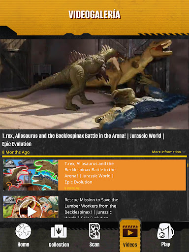 Captura de pantalla de Jurassic World Play