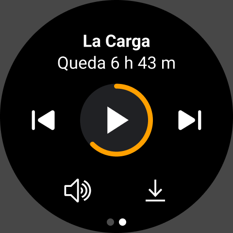Captura de pantalla de Audible: Audiolibros, podcasts