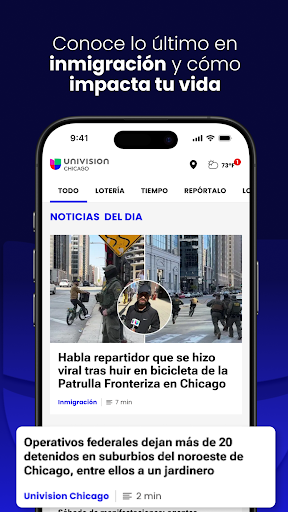 Univision Noticias screenshot