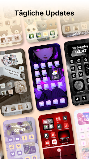 Themes: App Symbole, Widget Screenshot