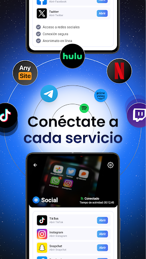 Captura de pantalla de VPN Lumos: VPN fácil de usar