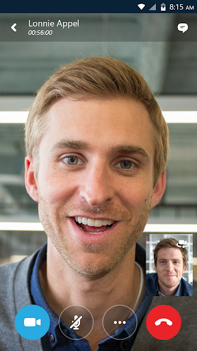 Skype for Business for Android Screenshot