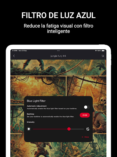 Captura de pantalla de Lector de Cómics CBR, CBZ, PDF