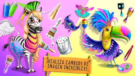 Captura de pantalla de Jungle Animal Hair Salon 2