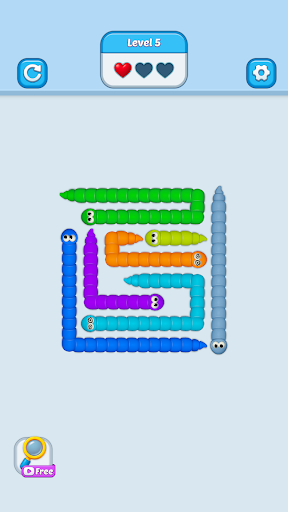 Wiggle Escape: Snake Puzzle screenshot