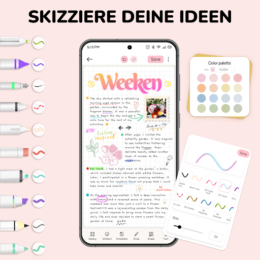 Journal: Notizen & Notizblock Screenshot