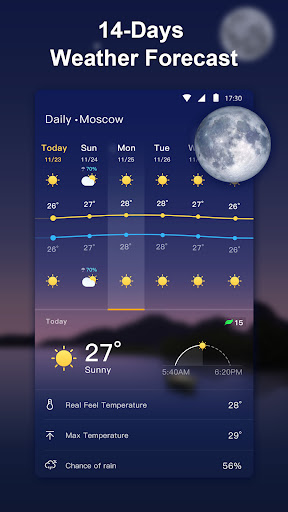 Weather Live: Weather Forecast screenshot