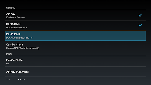 Captura de pantalla de AirReceiver AirPlay Cast DLNA
