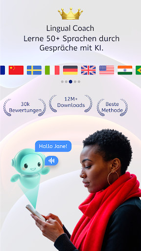 Lingual Coach: Lernen mit KI Screenshot