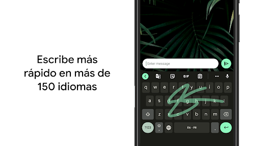 Captura de pantalla de Gboard: el teclado de Google