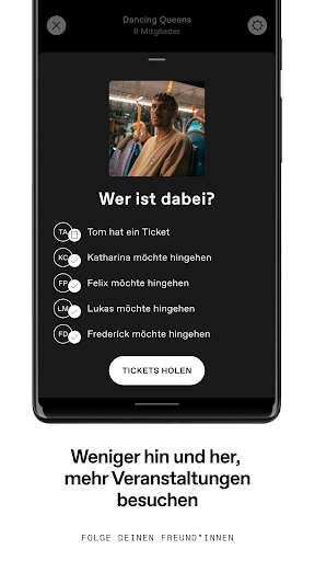 DICE: Live-Veranstaltungen Screenshot