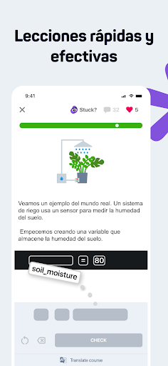 Captura de pantalla de Sololearn: Learn to code
