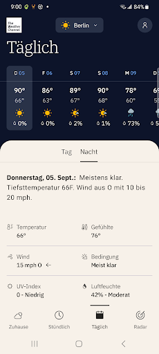 The Weather Channel Screenshot