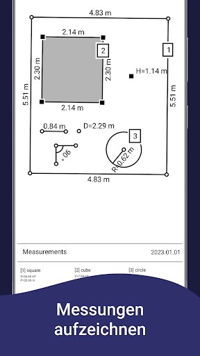 AR Ruler App: Lineal & Maßband Screenshot