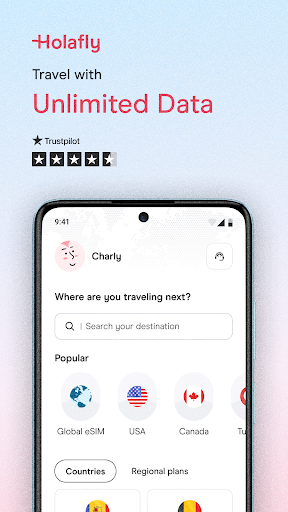 Holafly eSIM: Unlimited Data screenshot