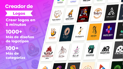 Captura de pantalla de Creador de Logos: Crear Logos