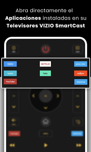 Captura de pantalla de Control remoto VIZIO Smart TV