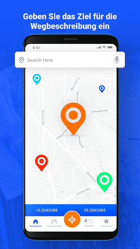 Voice GPS & Driving Directions Screenshot