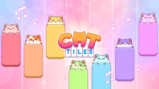 Captura de pantalla de Cat Tiles: Cute Piano Game