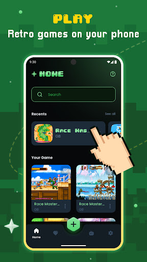Captura de pantalla de Gamu: Emulador de Juegos Retro