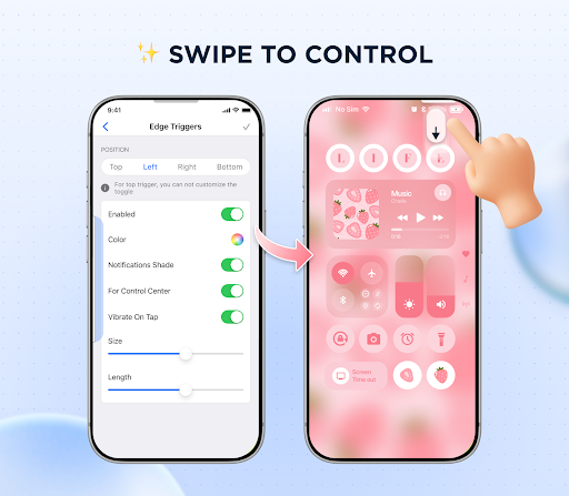 Quick Control Widgets, Themes screenshot