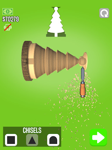 Captura de pantalla de Woodturning