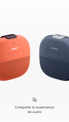 Captura de pantalla de Bose Connect