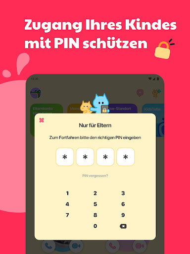 JusTalk Kids Messenger Screenshot