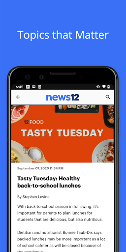 Captura de pantalla de News 12