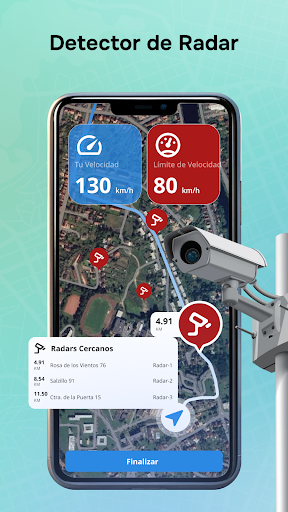 Captura de pantalla de Unidad de mapa - Radar