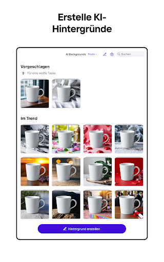 Photoroom: KI-Fotoeditor Screenshot