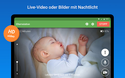 Babyphone 3G - Video Babyfon Screenshot
