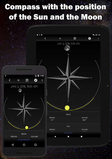 Captura de pantalla de Moon Phase Calendar