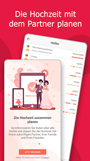 Hochzeitsplaner von MyWed Screenshot