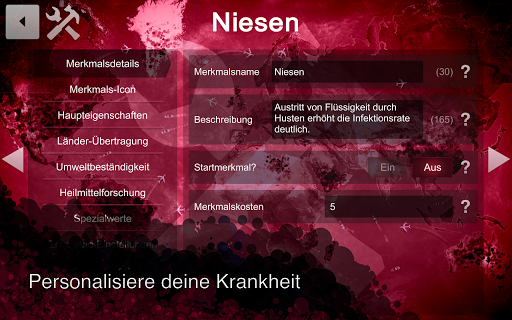 Plague Inc: Szenarioersteller Screenshot